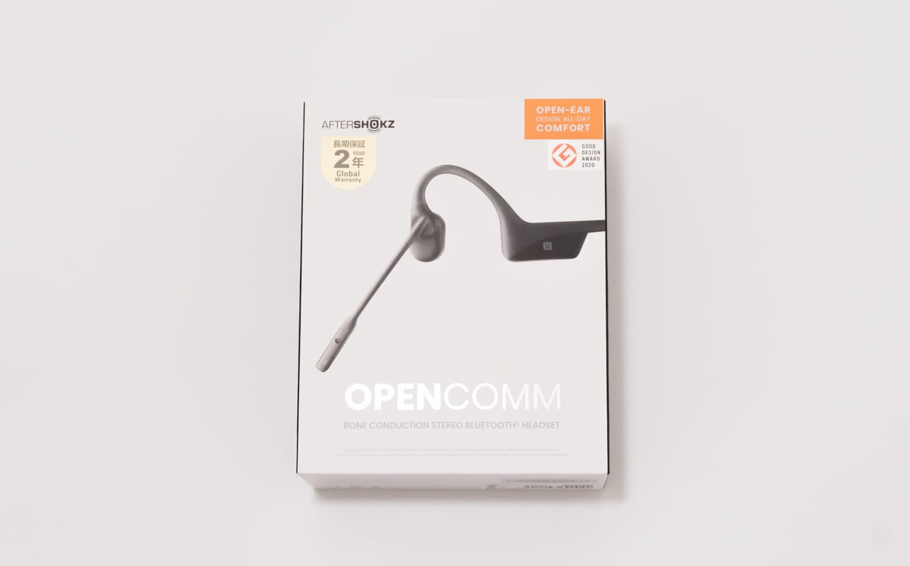 SHOKZ OpenComm レビュー／高性能ブームマイク搭載でテレワークに最適