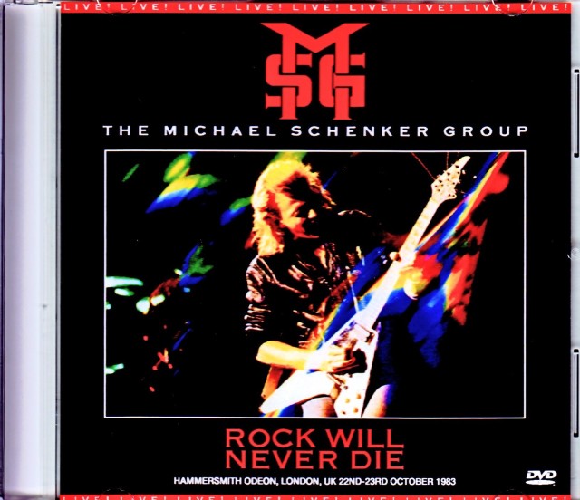 Michael Schenker Group マイケル・シェンカー/London,UK 1983 2 Days