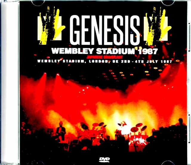 Genesis ジェネシス/London,UK 1987 Japanese Broadcast Edition