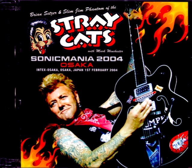 Brian Setzer,Stray Cats ブライアン・セッツァー/Osaka,Japan 2004