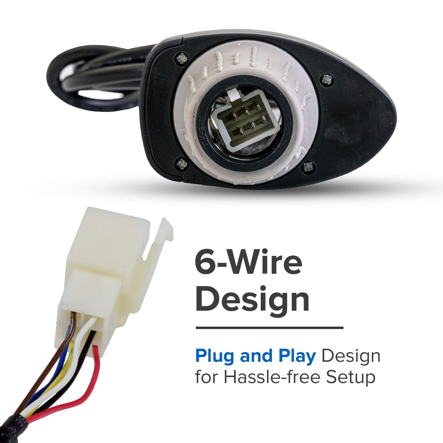 Variable Speed 6-Wire Twist Grip Throttle for the Razor SX500 Dirt