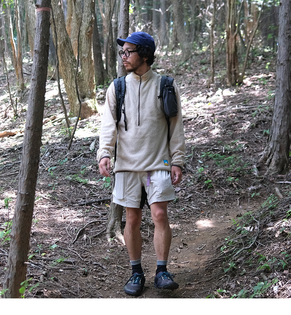 Senchi Designs 90 CREWNECK W/ HALF ZIP / センチデザイン 90クルー