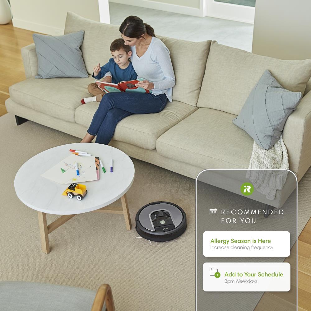iRobot Roomba 960 Auto Charging Pet Robotic Vacuum R960020 at