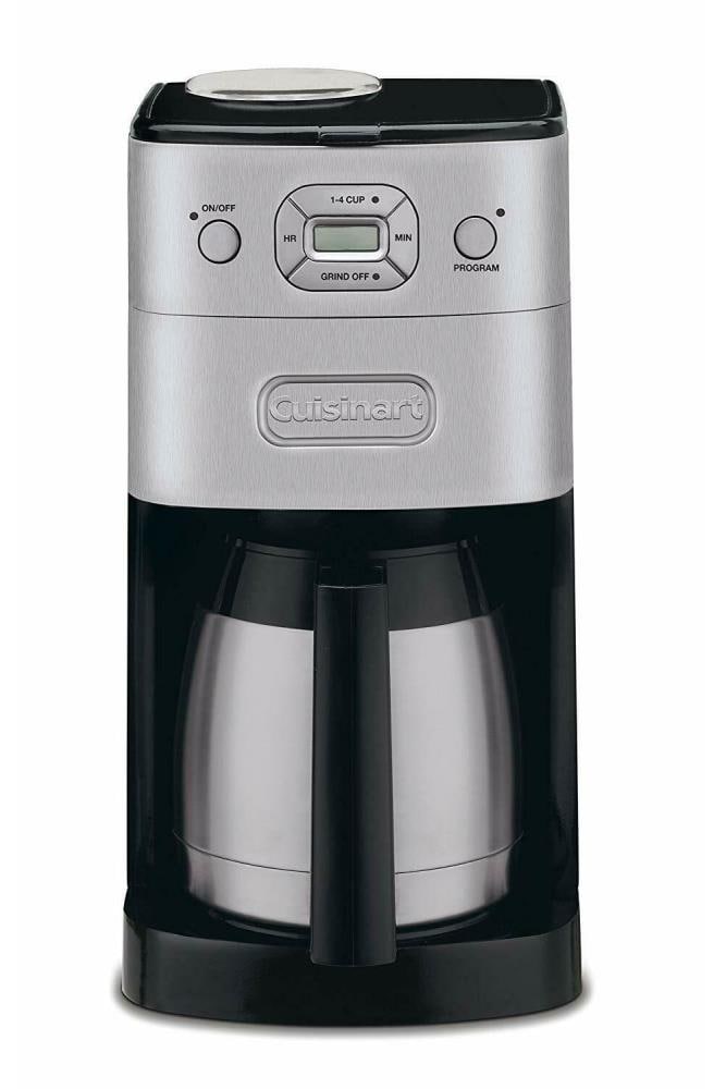 Cuisinart Grind and Brew 10-Cup Stainless Steel Residential Drip