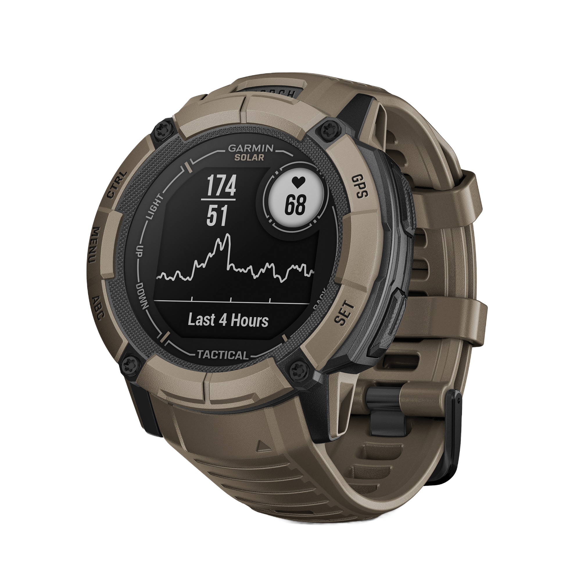 Garmin Instinct 2X Solar Tactical Edition Smart Watch with Step