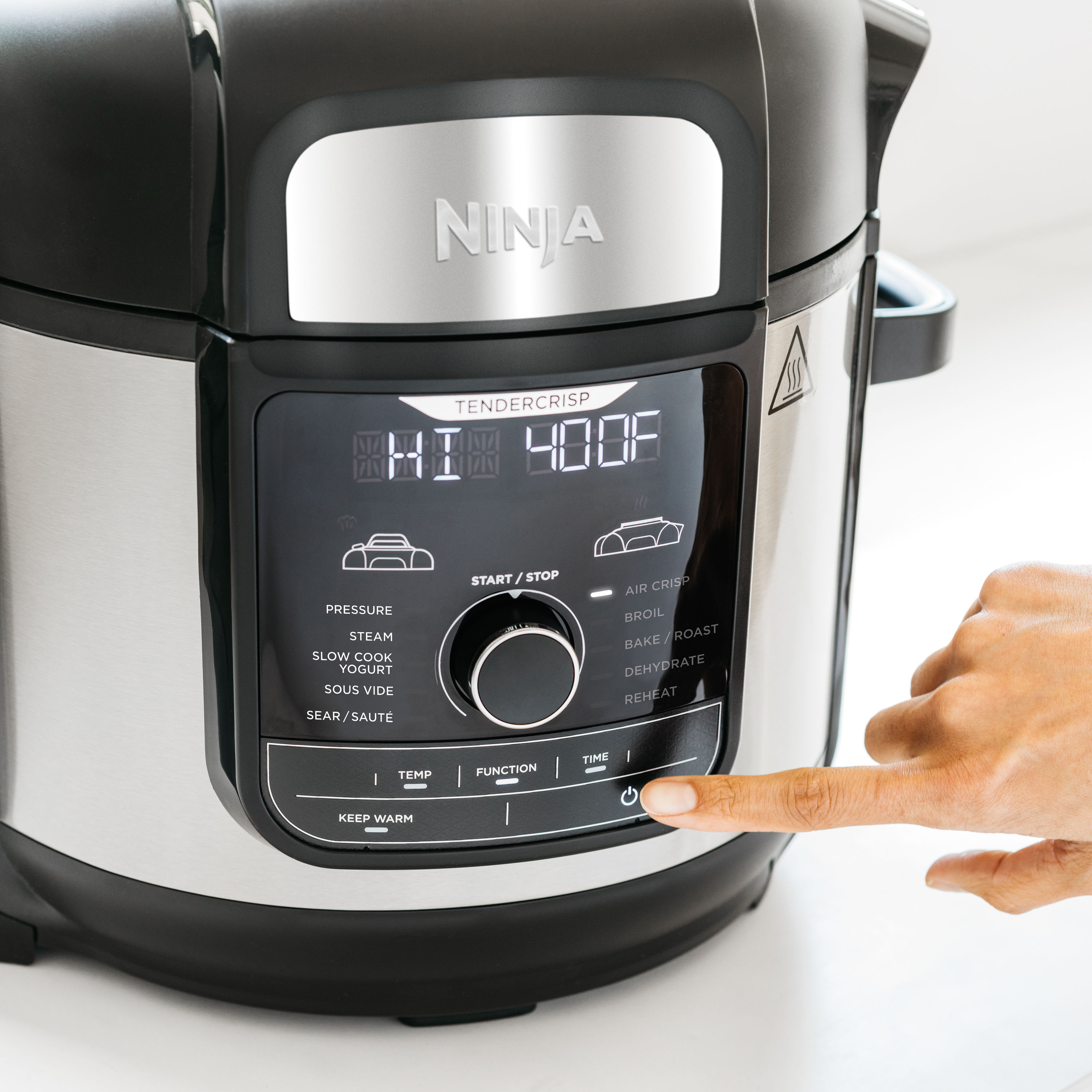 Ninja Foodi Deluxe XL 8-Quart Programmable Electric Pressure