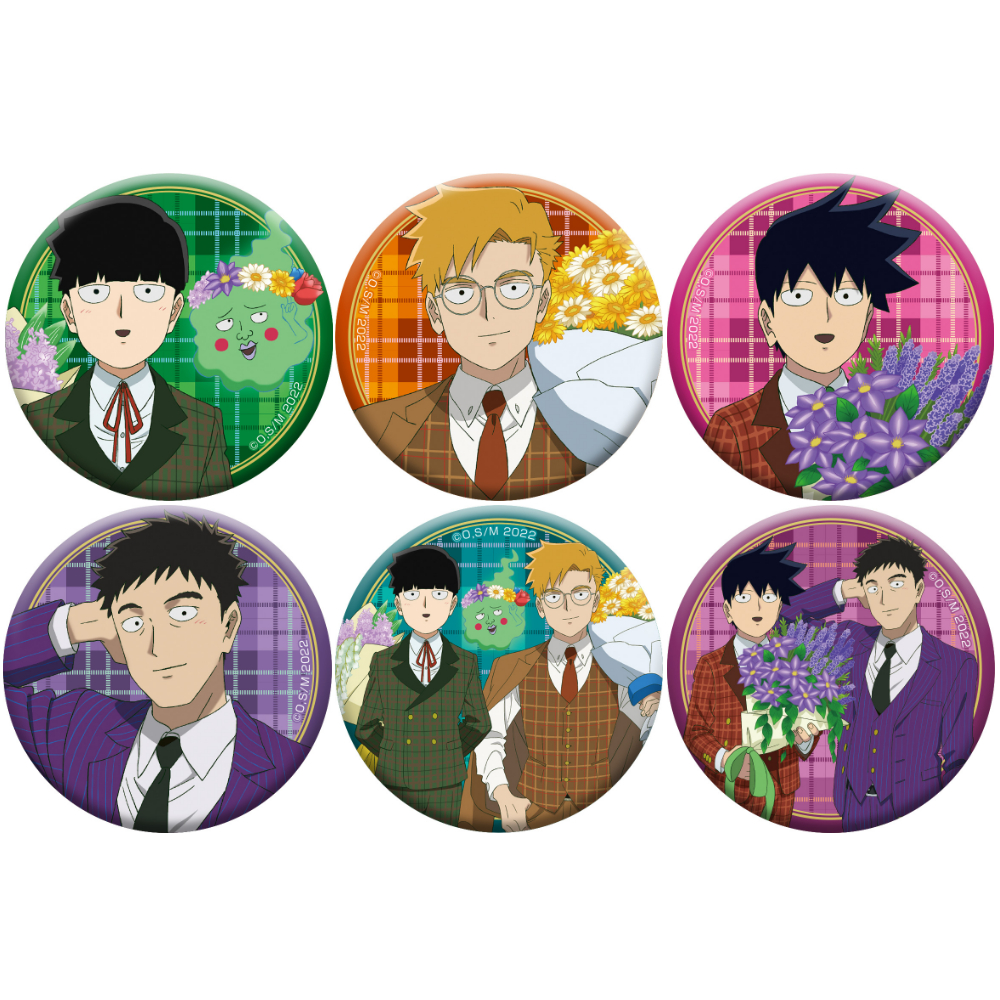 ☆モブサイコ 卒業 トメ 缶バッジ セット モブサイコ 卒業 トメ 缶
