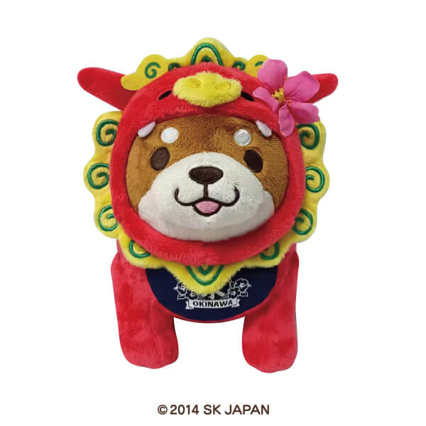 忠犬もちしば ぬいぐるみS (シーサーおかか) 【沖縄限定】 - グッズ