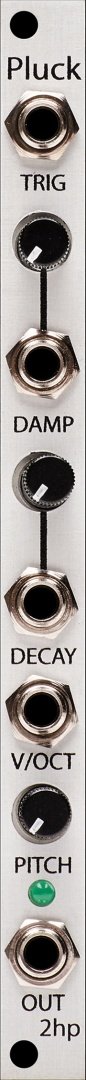 2hp Pluck - Eurorack Module on ModularGrid