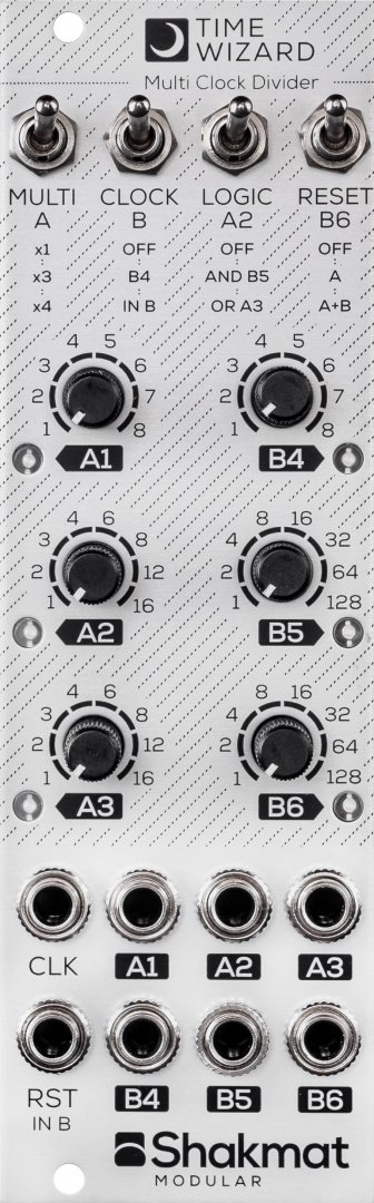 Shakmat Time Wizard - Eurorack Module on ModularGrid