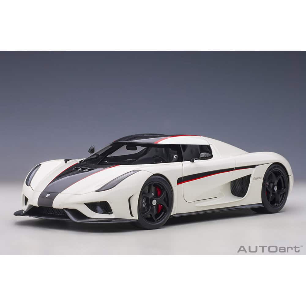 AUTOart - 1:18 Koenigsegg Regera (Arctic White/Carbon)