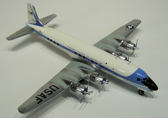 Minicraft 1/144 C-118A, by John Kauck