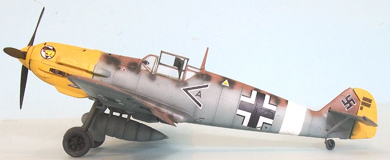 Eduard 1/48 Bf-109E-7/trop, by Tom Cleaver