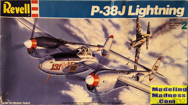 Revell 1/32 P-38J Lightning, previewed by Scott Van Aken