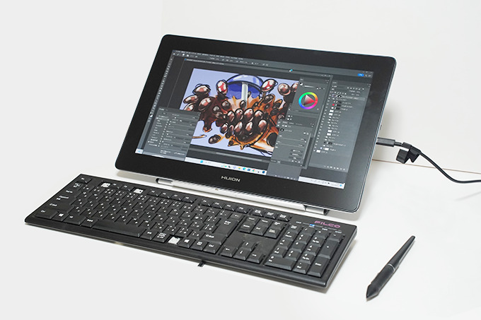 HUION KAMVAS Pro16 Plus 4K 液晶タブレット実機レビュー • 3DCG最新