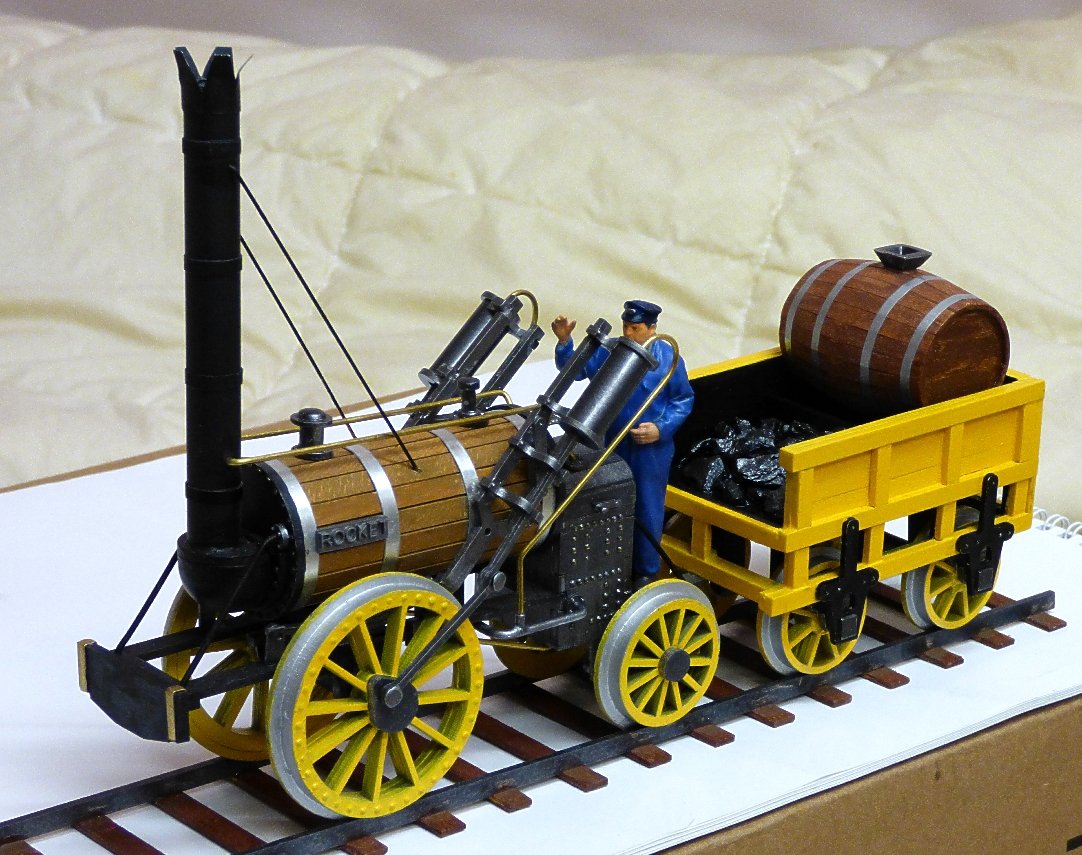 Stephenson's Rocket by a49kid - OcCre - 1:24 Scale - Wayne - Non