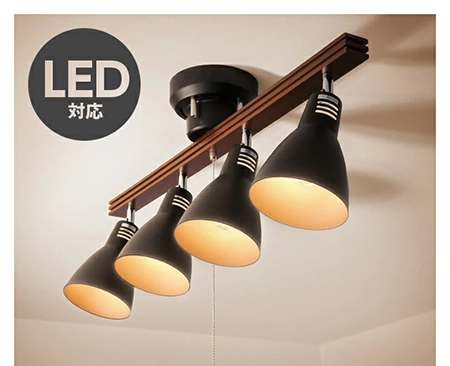 ウッドフレーム シーリングライト ストレートタイプ｜モダンデコ公式