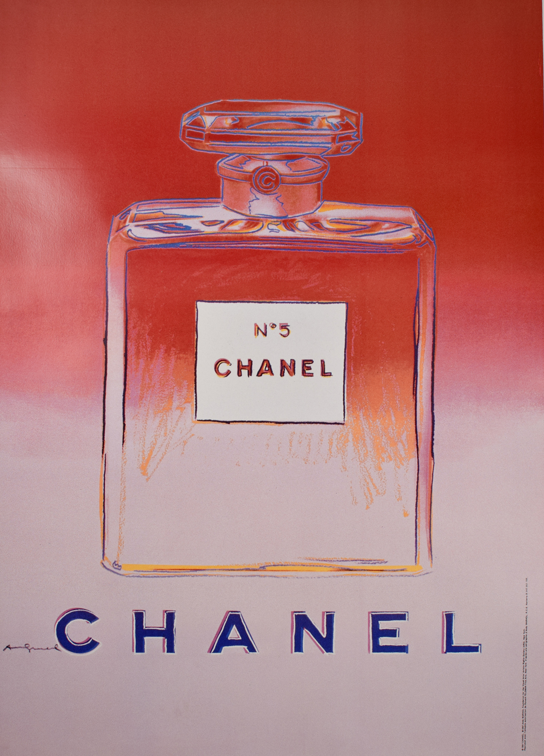Chanel #5 Pink Designed by Andy Warhol | Modernism