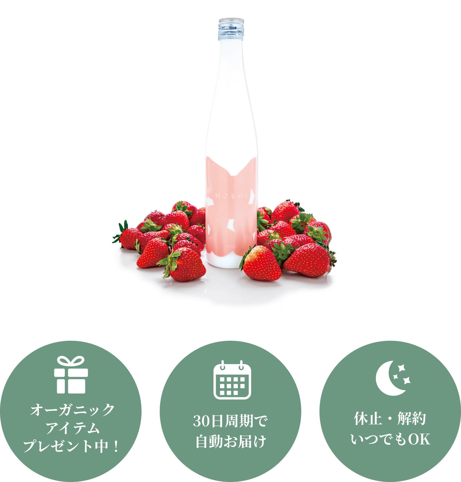 MOEGI （もえぎ） / 100％オーガニック 濃密酵素ドリンク