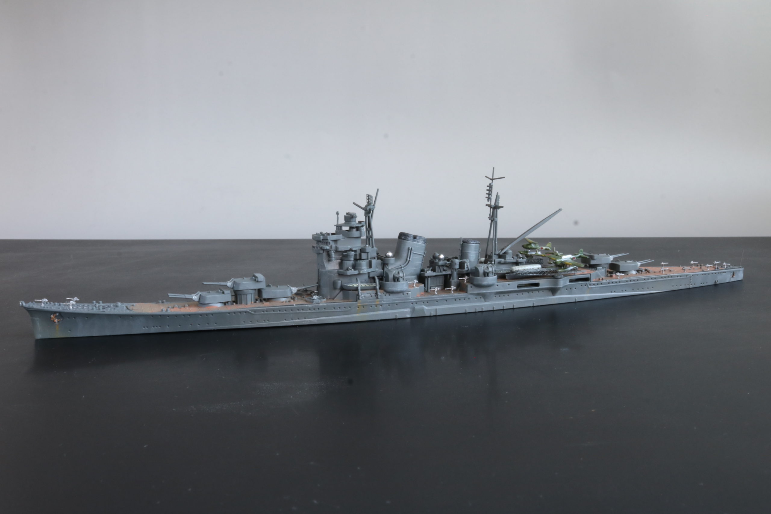 誰でも作れる1/700艦艇模型 重巡洋艦 足柄 （1944） | 誰でも作れる1