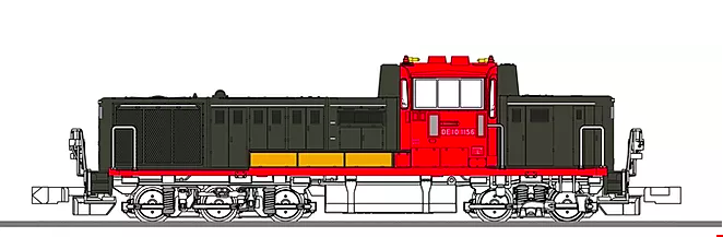 KATO】京都駅店特製品 DE10形1156号機（梅小路運転区タイプ）2020年3月