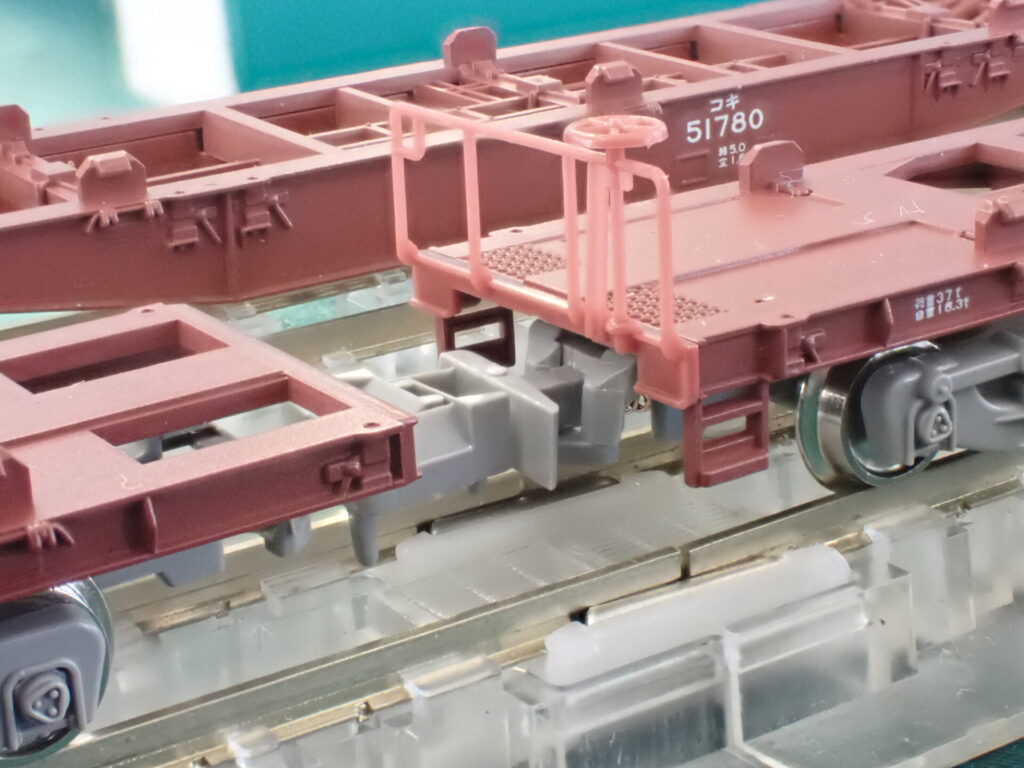 KATO】コキ50000形（グレー台車•コンテナ無積載）2023年10月発売