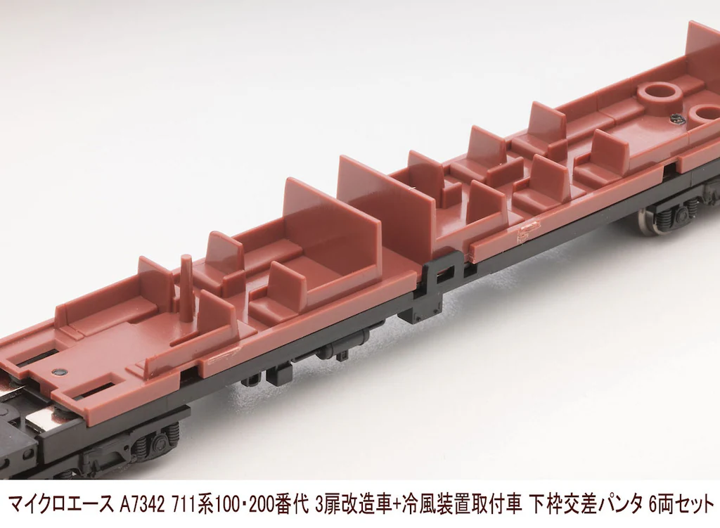 マイクロエース】711系100•200番代（新塗装•下枠交差パンタ）2025年2月