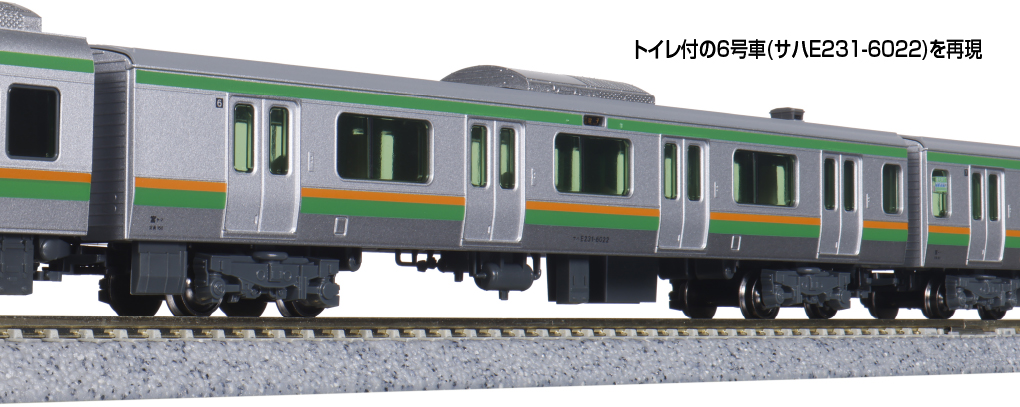 KATO】E231系1000番台（小山車両センター）2025年4月発売 | モケイテツ