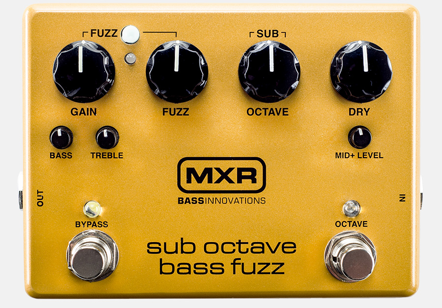 MXR® | SUB OCTAVE BASS FUZZ | M287 | モリダイラ楽器