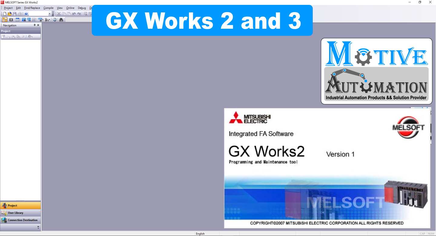 Download and Install Mitsubishi PLC Soft GX works 3(update version