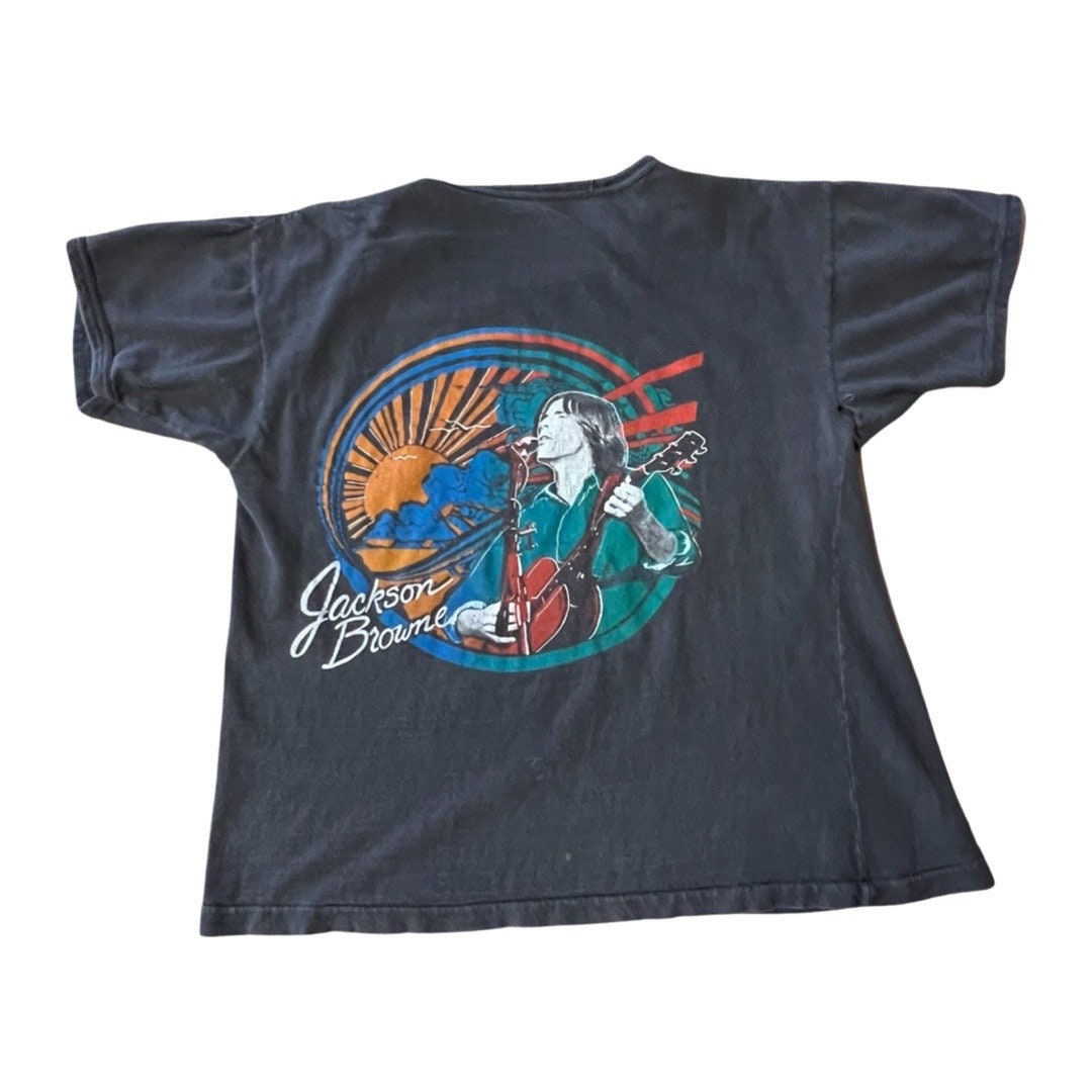 Rare Vintage Jackson Browne Runnin On Empty Tour '78 T-Shirt