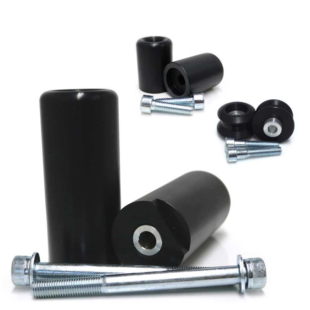 ZX6R 19-23 NO CUT Black Complete Slider Kit – Moto911.com