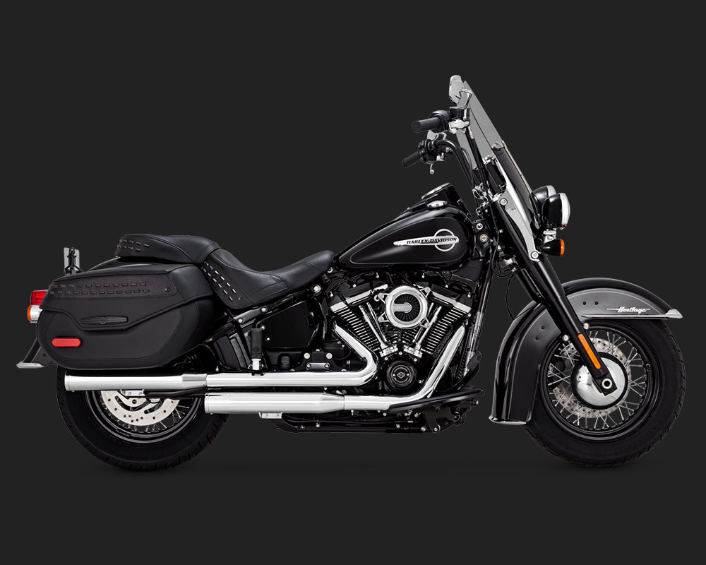 Vance & Hines Exhaust - PCX Slip-Ons - Eliminator 300 - HD Heritage /