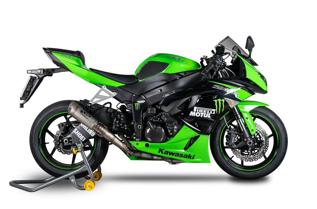 Spark Grid-O Titanium Full Exhaust '09-'23 Kawasaki ZX-6R
