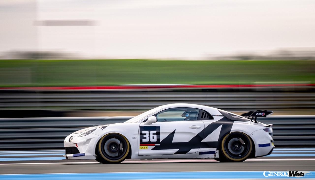 プライベーター用レーシングカー「アルピーヌ A110 GT4+」が大幅