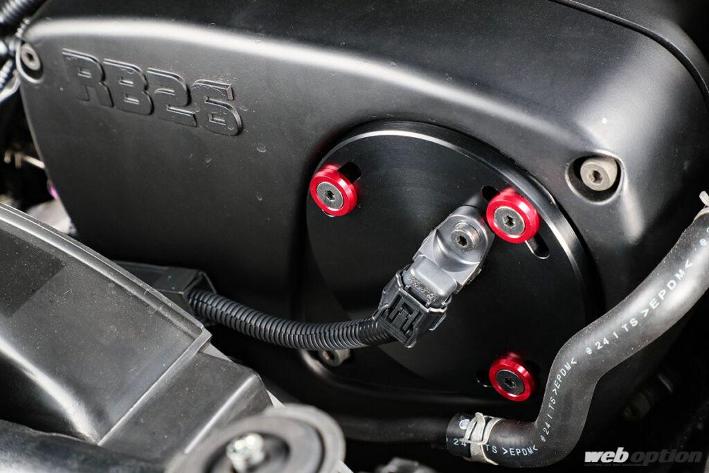 現代的RB26チューンの新定番!?」クランク角センサー移設で第2世代GT-R