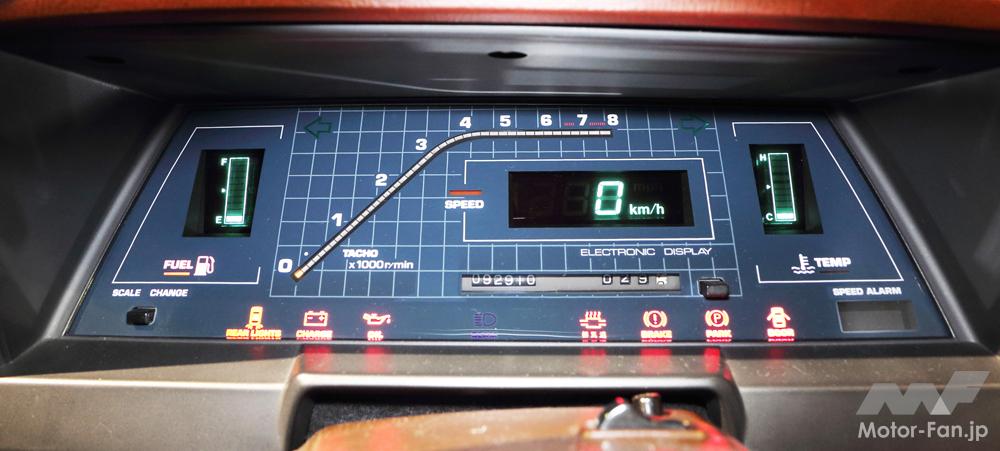 初代ソアラの電子デバイスをクローズアップ！ 日本初の