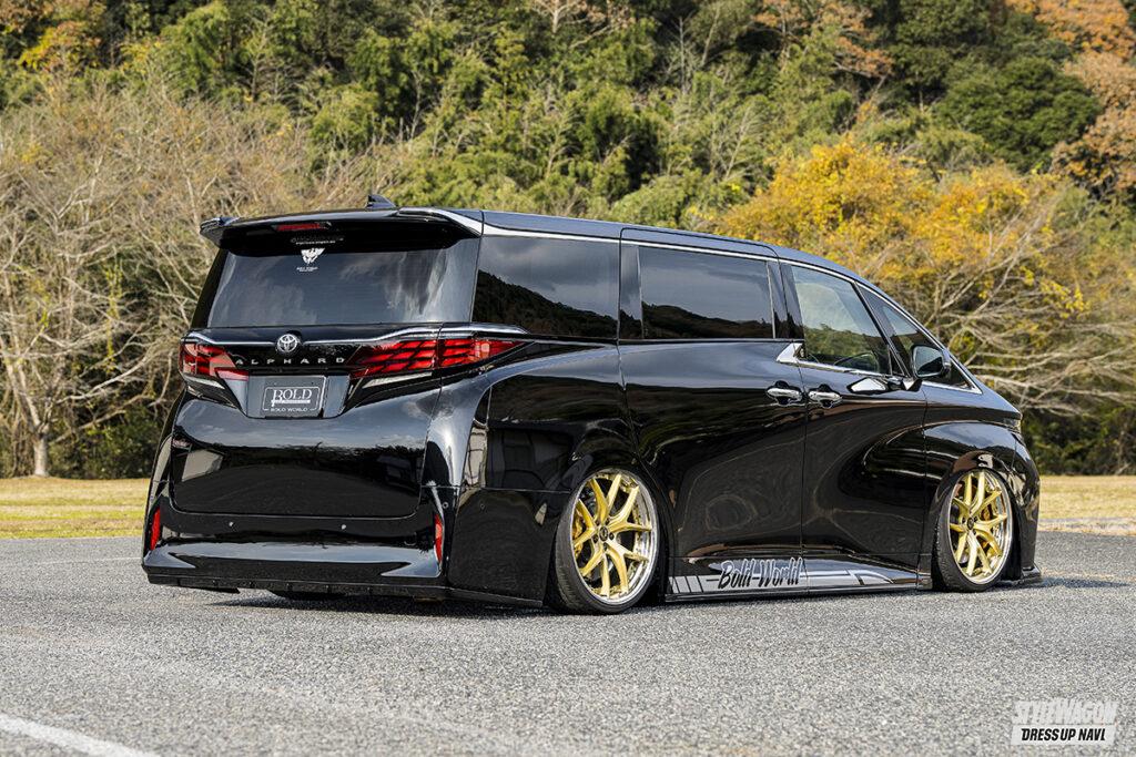 導入予算は超破格の約50万円！ ボルドワールドの「アルファード」専用