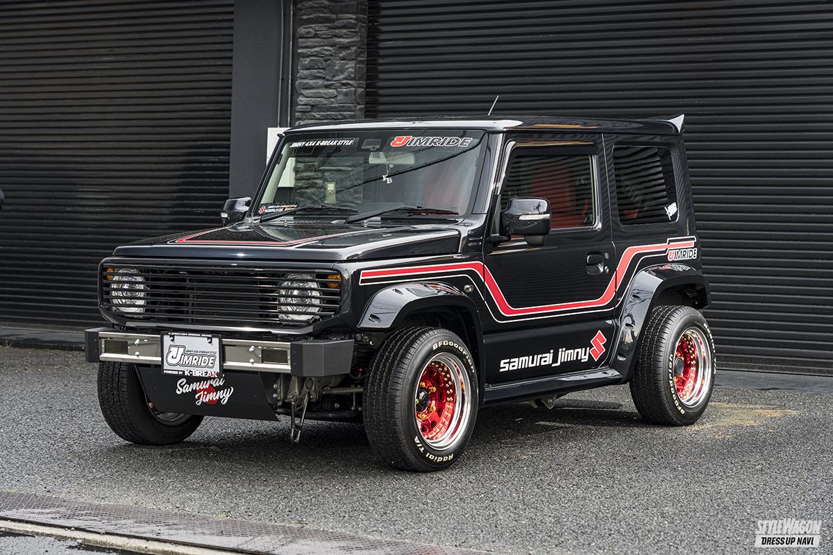 鉄バンパーにビレットグリル！ 90'sローライダー風味のサムライ