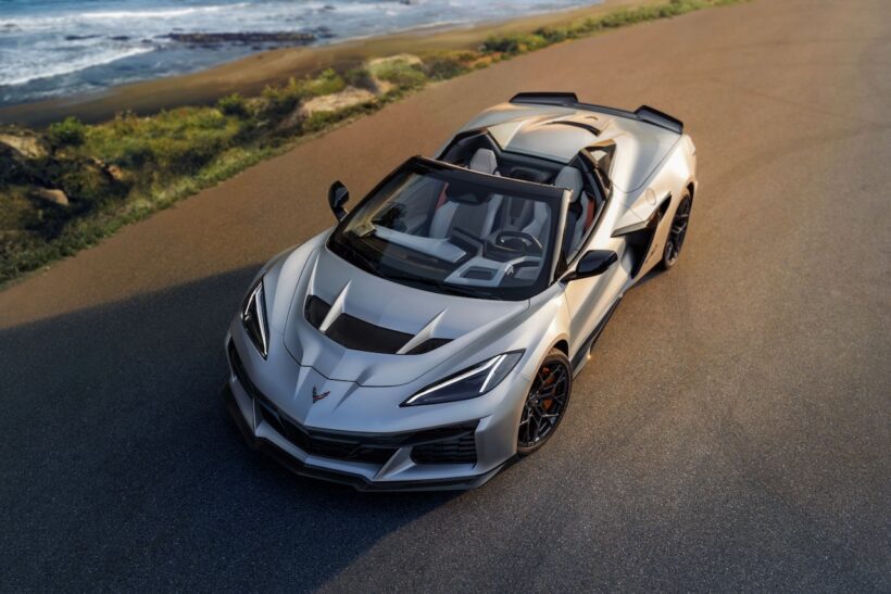 シボレーコルベットZR1Xの限定仕様「クエイル シルバー リミテッド
