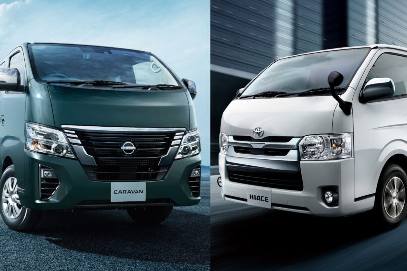 見た目かコスパか? 車中泊・積載で選ぶなら? キャラバンとハイエースの