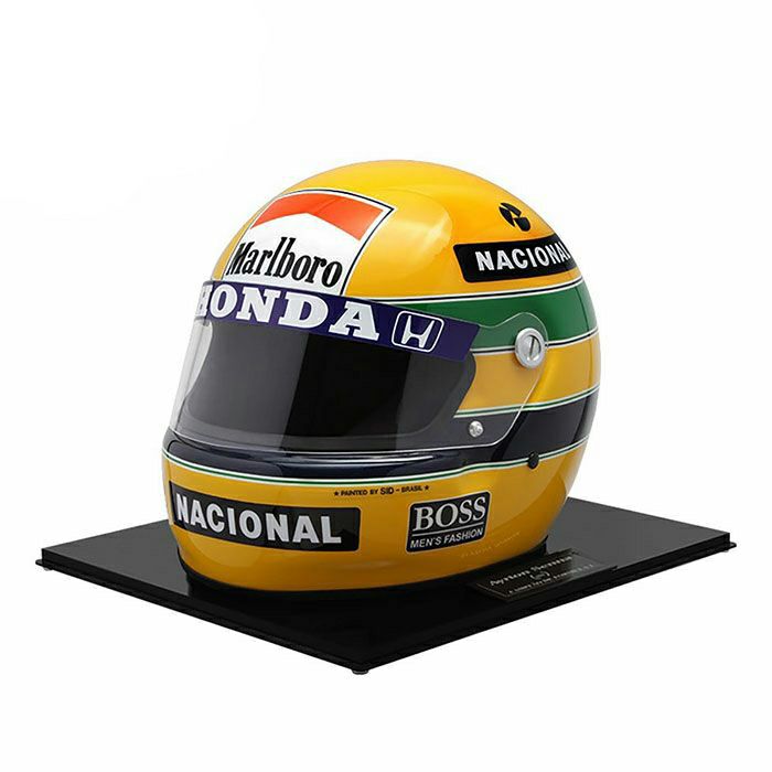 SID MOSCA 1/1 アイルトン・セナ 1990年 レプリカヘルメット