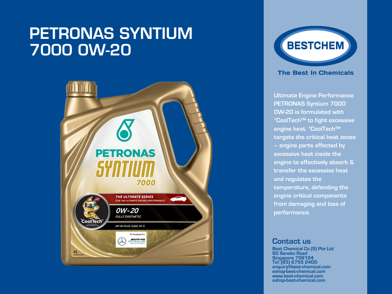 PETRONAS Syntium 7000 0W-20 | Deals | Motorist Singapore