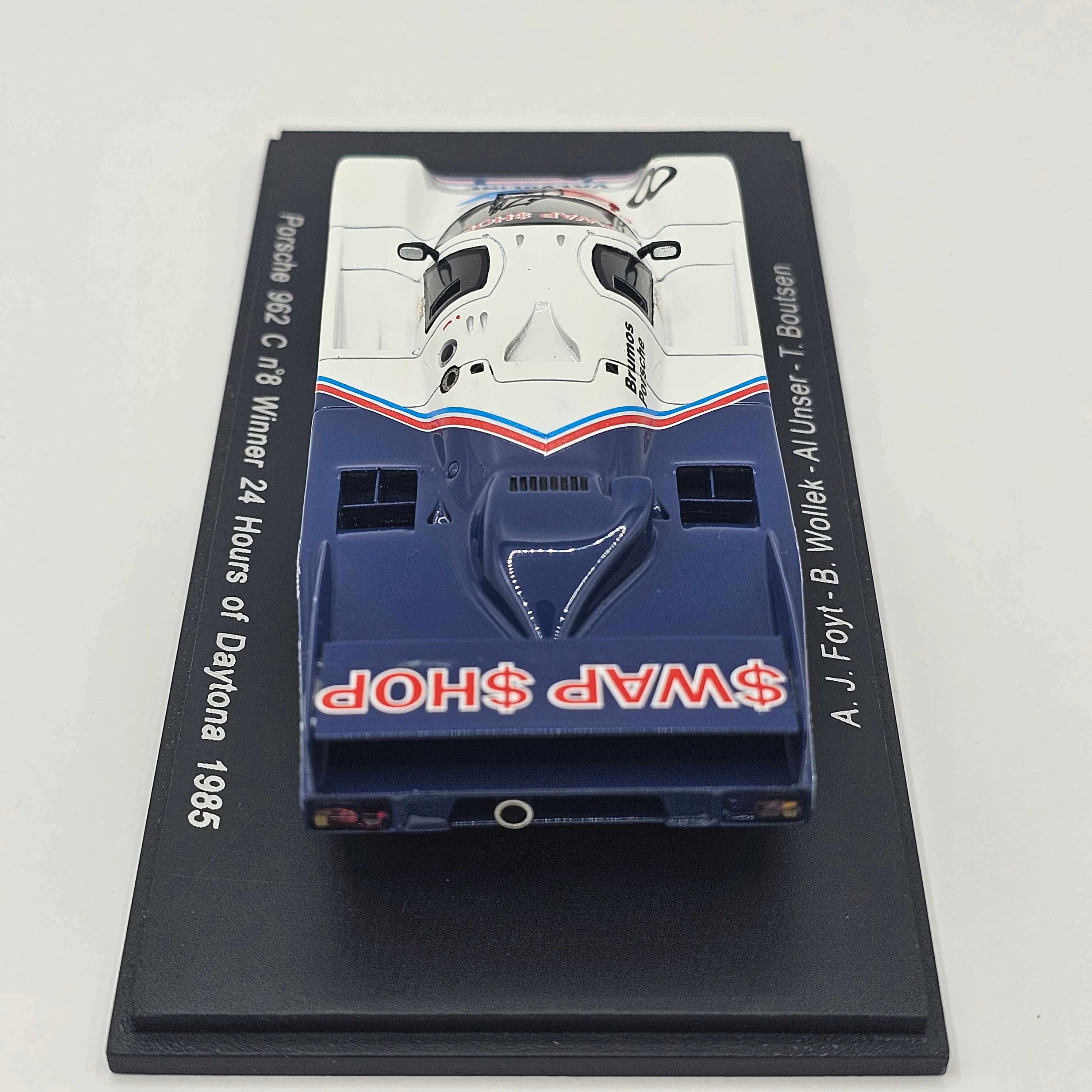 Spark Porsche 962C #8 Team Henn's Swap Shop Winner 24h Daytona 1985 1/