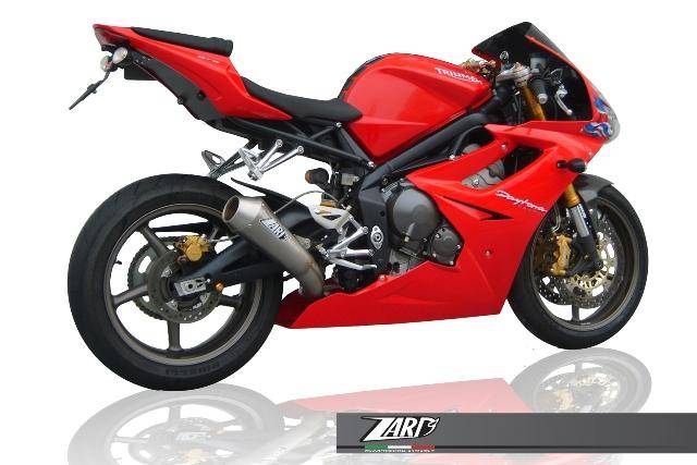 ZARD 3-1 Side Mount SS/SS Full System: Triumph Daytona 675