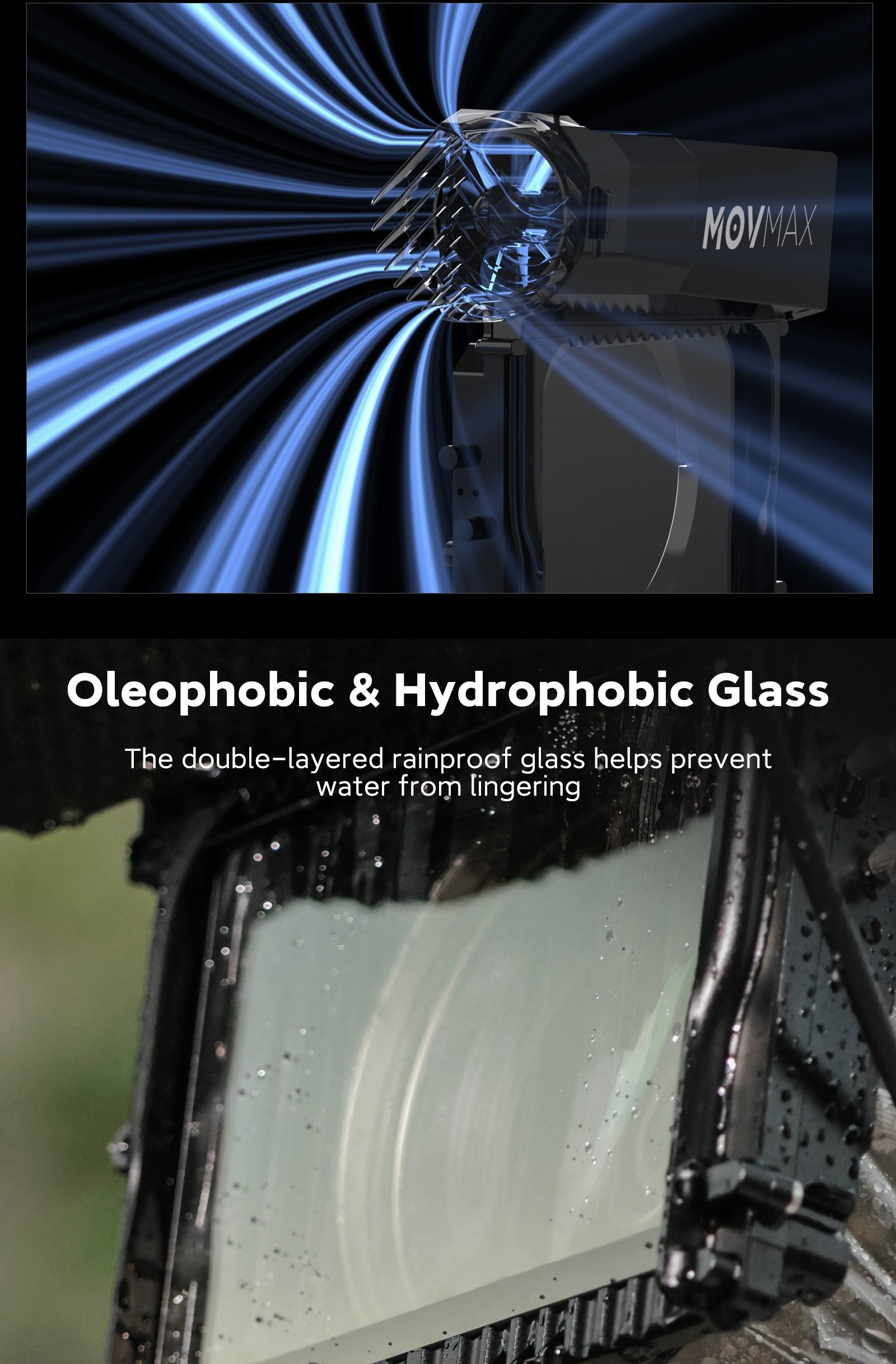 Movmax Hurricane Rain Deflector Pro | movmax