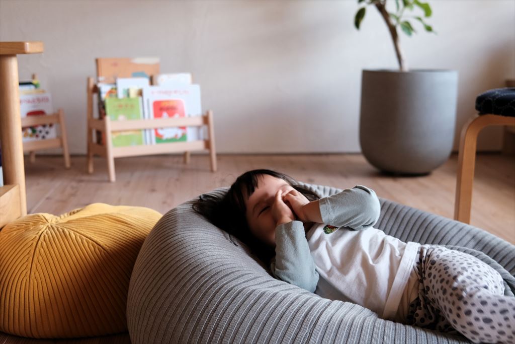 5年経っても活躍中-IDEEのビーズクッション-PUUF（プーフ）｜ムラカミ