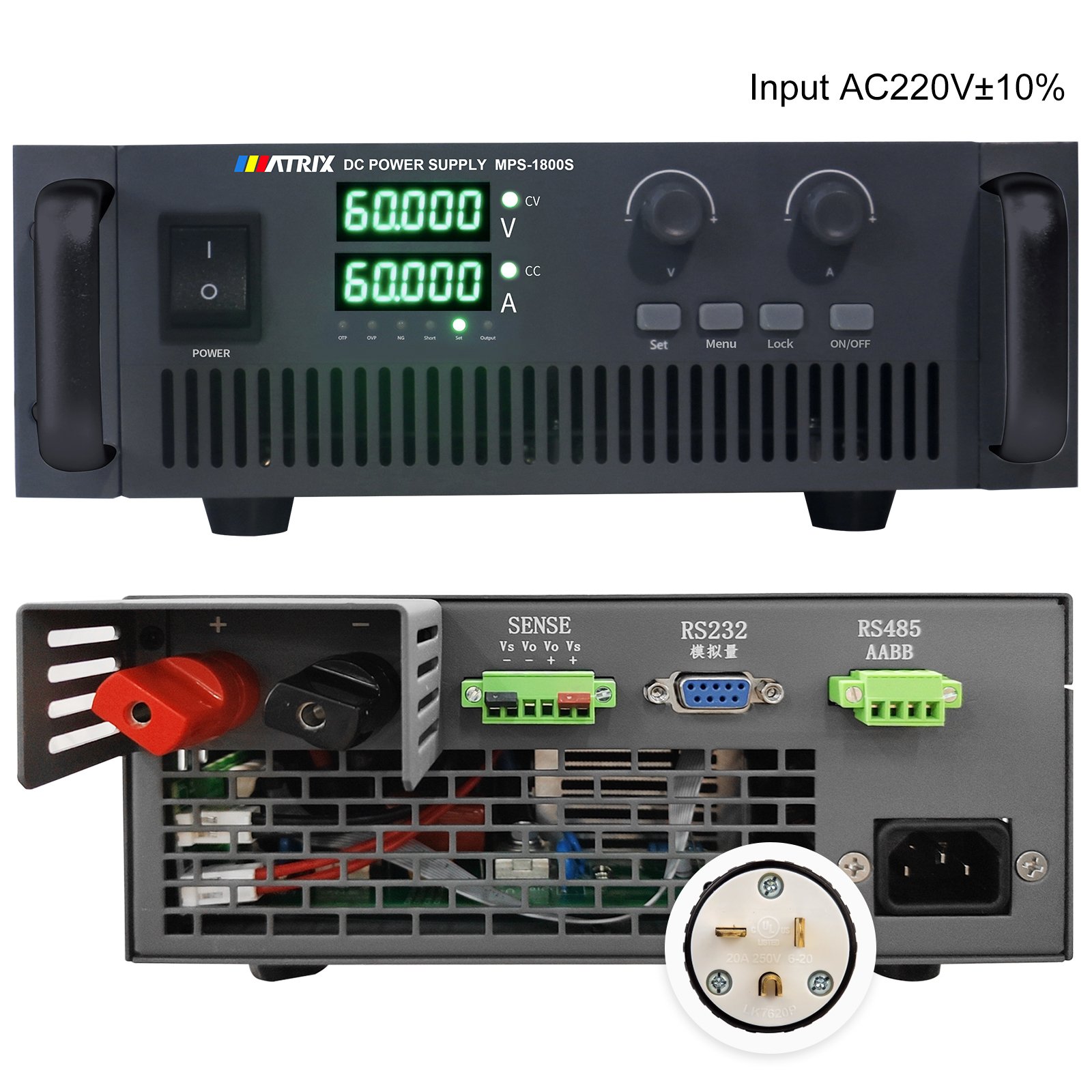 MPS-1800S-60-30 MATRIX TECHNOLOGY INC. | Test and Measurement