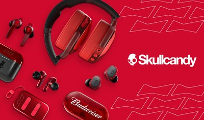 SKULLCANDY X BUDWEISER COLLAB BRINGS SAUCY STYLE TO LIMITED