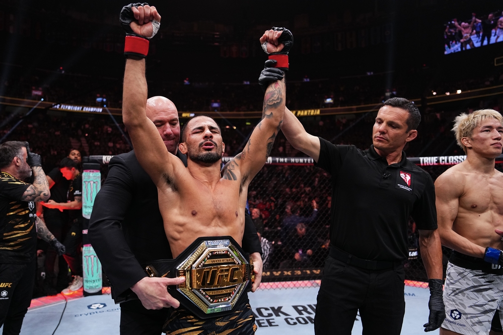 UFC310】朝倉海、1Rにヒザ蹴りをヒットさせるも、パントージャの必勝